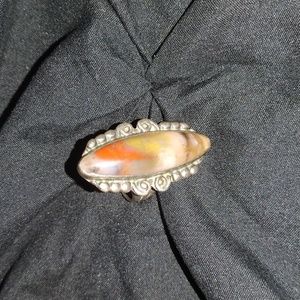 Agate Navajo Vintage Ring